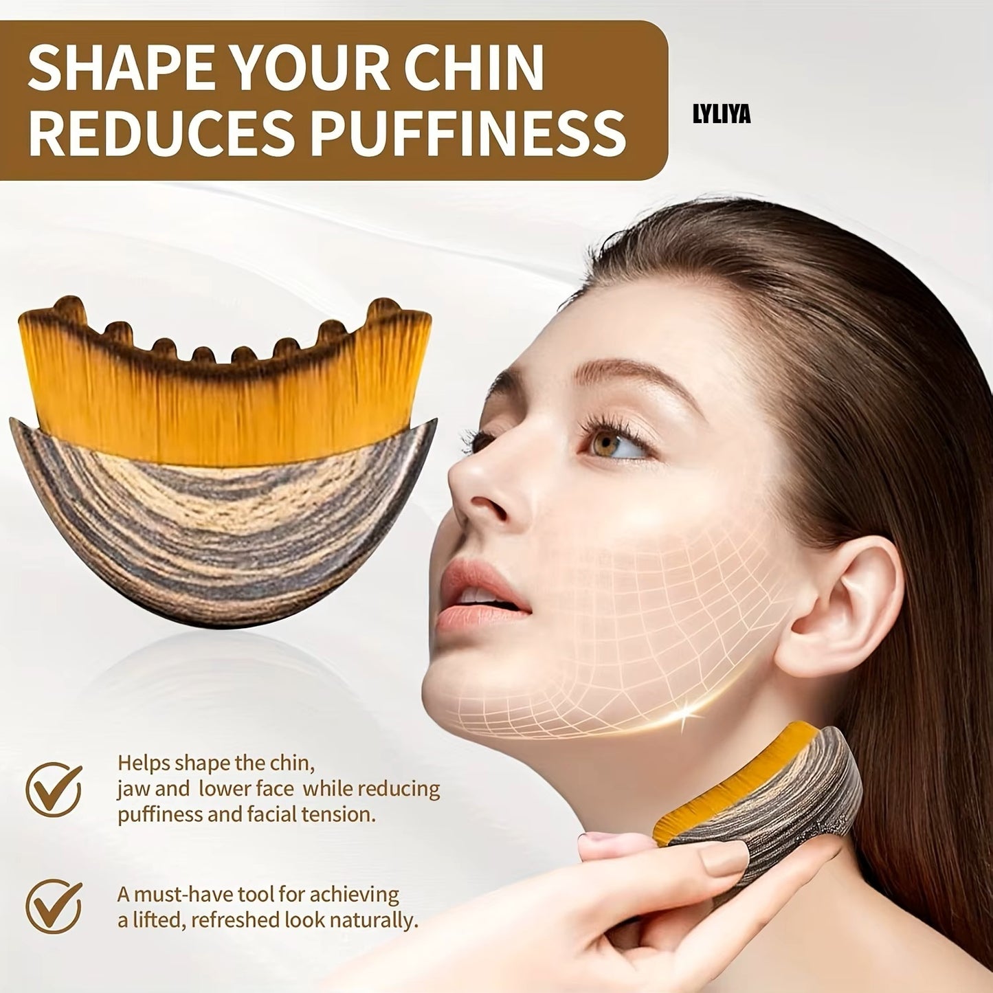 LYLIYA Lymphatic Contour Face Brush