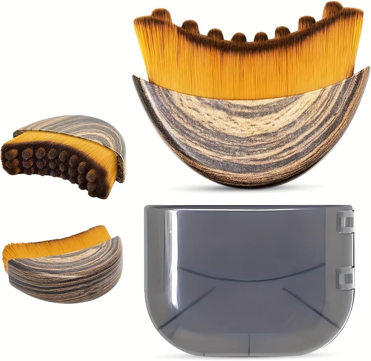 Lymphatic Contour Face Brush for Sculpting – Anti-Puffiness, Detox, Lift & Radiant Skin Glow (1 Pcs Face Brush)